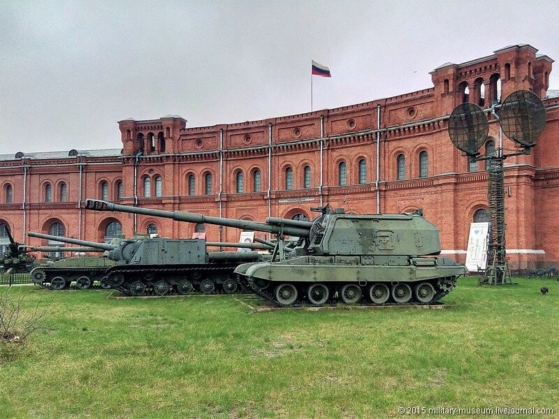 Артиллерийский музей в Санкт-Петербурге. Часть 1: открытая экспозиция