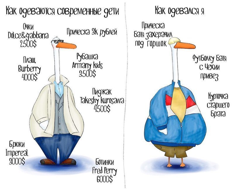 Циничные комиксы от обыкновенного гуся, который смешно рассказывает о суровой реальности нашей жизни