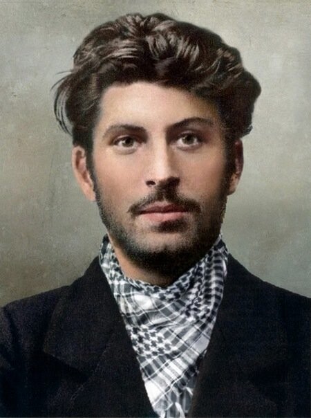 Молодой И.В. Сталин.
