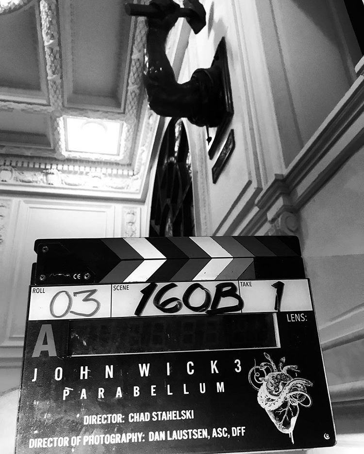 Первые фото со съёмки третьего «Джона Уика»