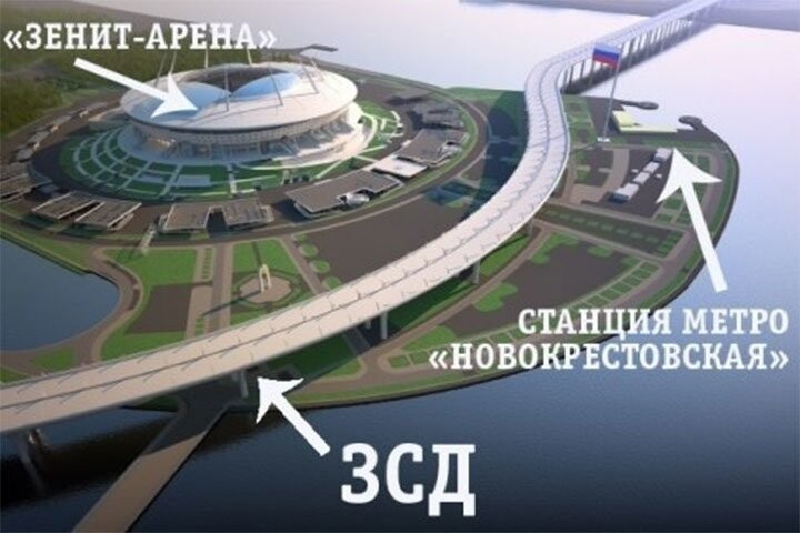 13 мая в Санкт-Петербурге открылась станция метро и второй пешеходный мост на Крестовском острове
