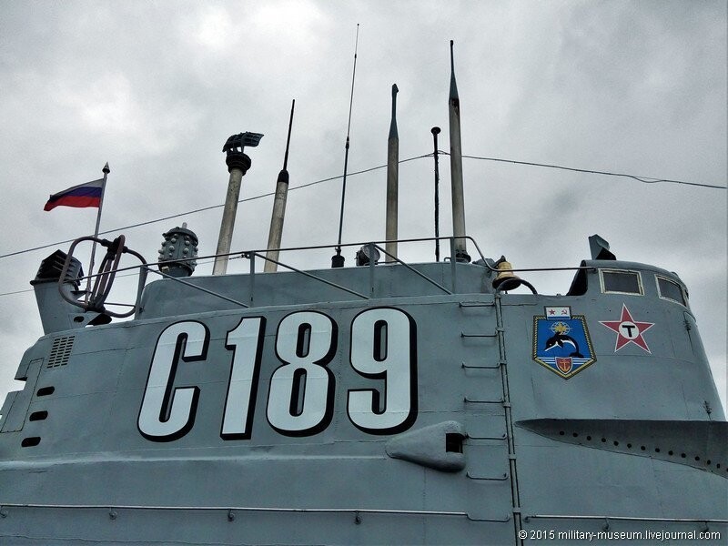 Музей-подводная лодка С-189 в С.-Петербурге