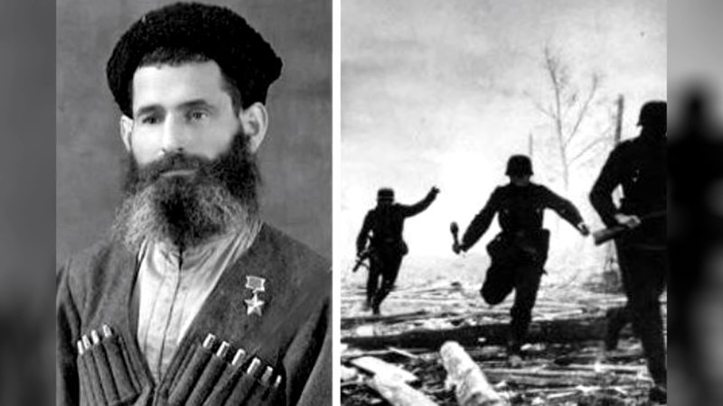 Как Хаджимурза Мильдзихов убил 108 немцев в одном бою. Храбрый пастух . Герой Советского Союза 