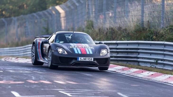 Porsche 918 Spyder (6:57.00)