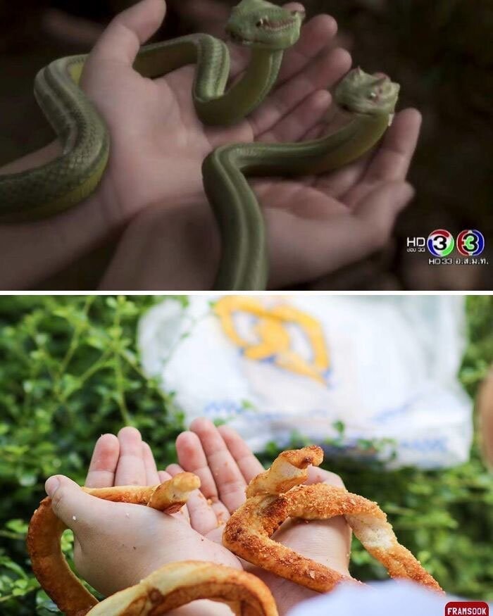 Аппетитные змейки 