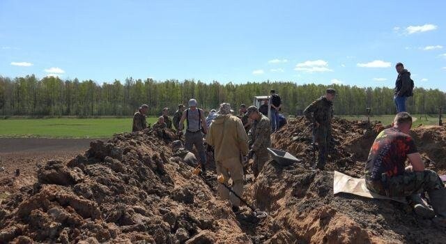 В Латвии обнаружили останки 95 советских солдат