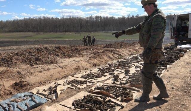 В Латвии обнаружили останки 95 советских солдат