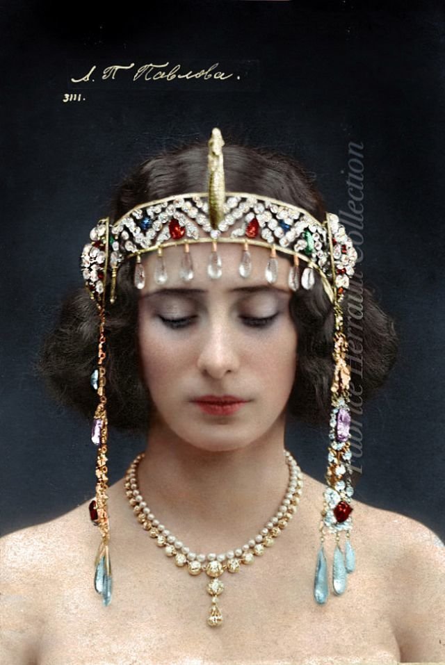 Анна Павлова в балете «Дочь фараона», 1910 год  