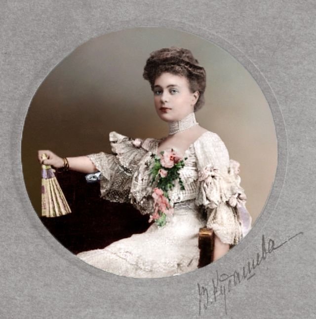 Портрет молодой русской женщины, 1910 год  