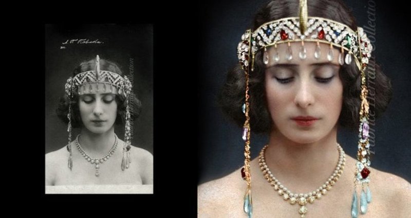 Самые красивые женщины царской России в колоризированных архивных фото