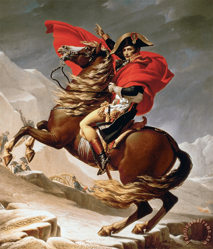 12. «Наполеон пересекает Альпы» (1801) и «Мария-Антуанетта» (2006)