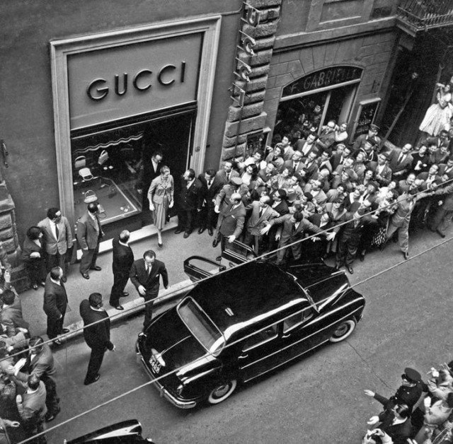 Открытие первого магазина Gucci в Нью-Йорке. 1953 год 