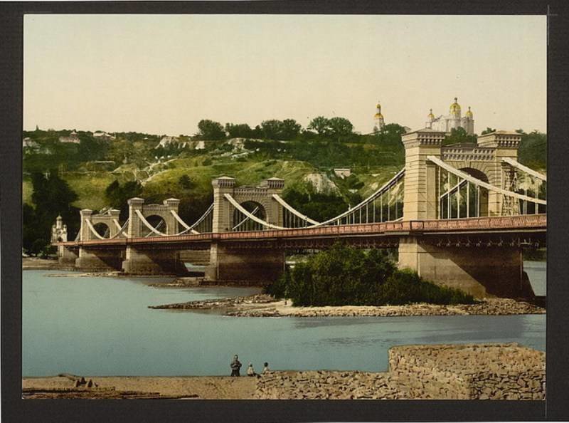 Николаевский цепной мост (1853 г.)