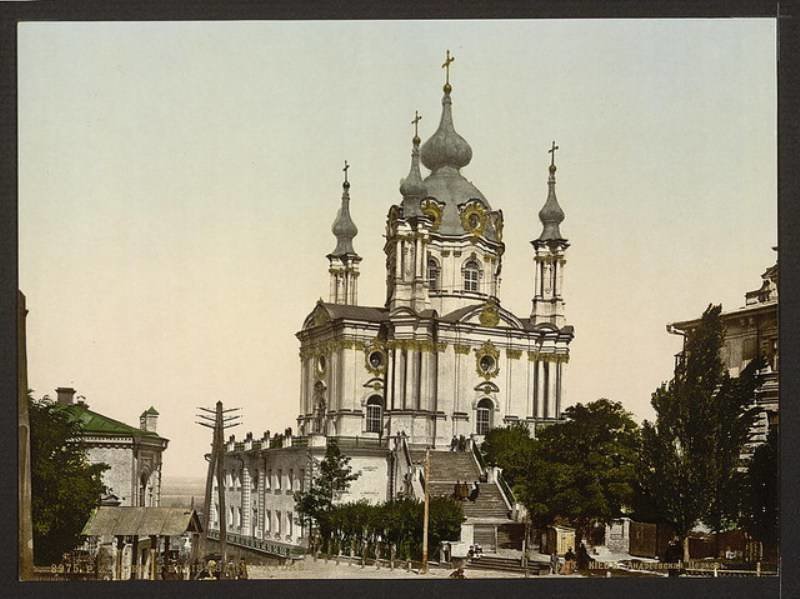 Андреевская церковь (арх. Б.Растрелли 1754 г.)