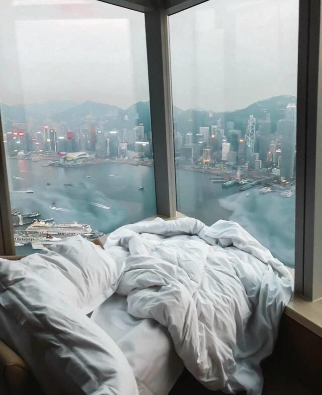 Спальня с завораживающим видом