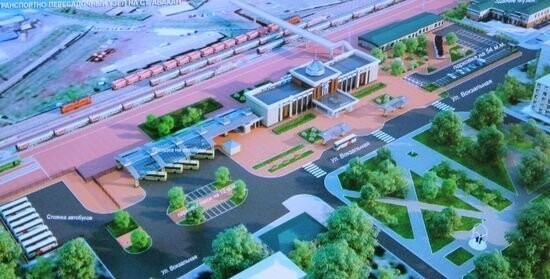 В Абакане началось строительство нового павильона железнодорожного вокзала