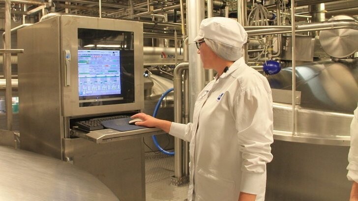 Новое производство плавленого сыра запущено в Московской области