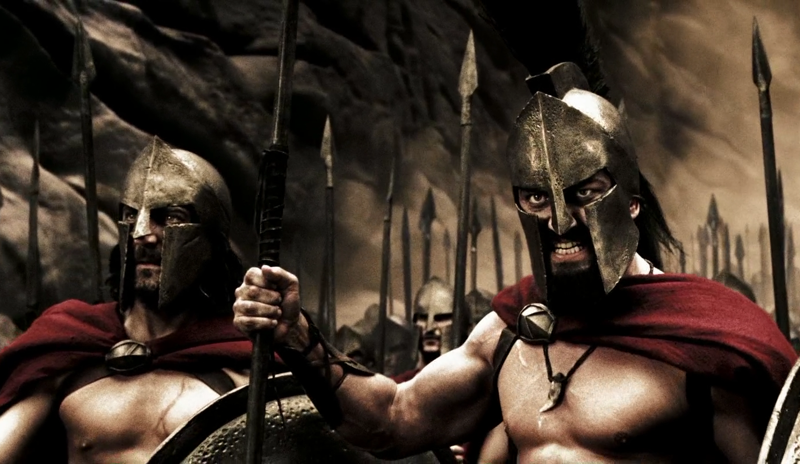 Спартанская братва или до чего могут довести ЗОЖ и гвозди