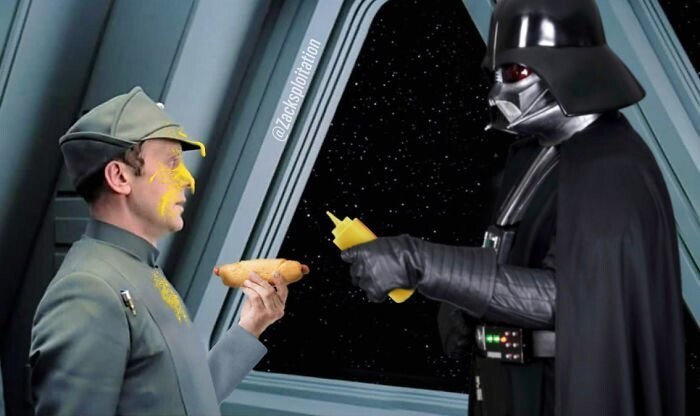 "Меня не интересует горчица, адмирал"