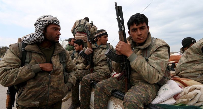 В Ракке произошло столкновение местных арабов с курдскими бойцами