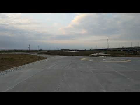 Открытие Крымского моста с вертолёта 
