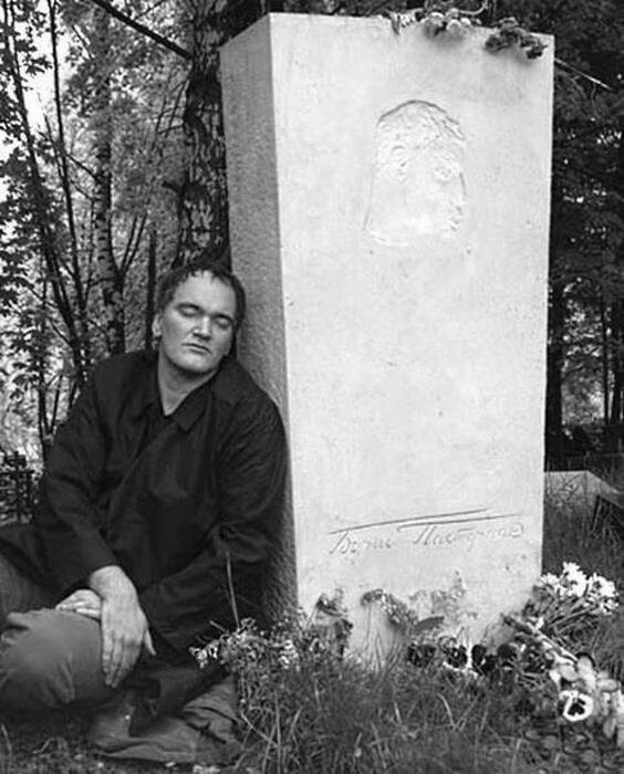 Зачем Квентин Тарантино посетил могилу Бориса Пастернака?