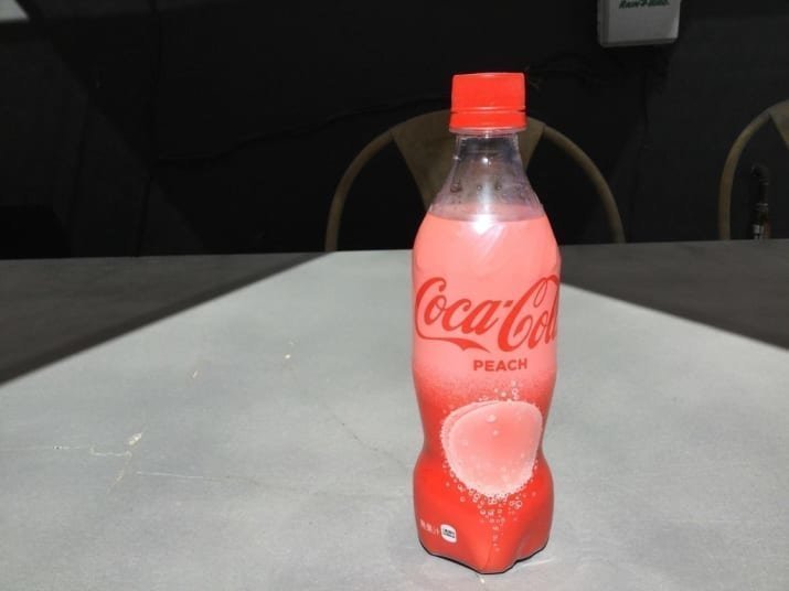 Кока-кола со вкусом персика
