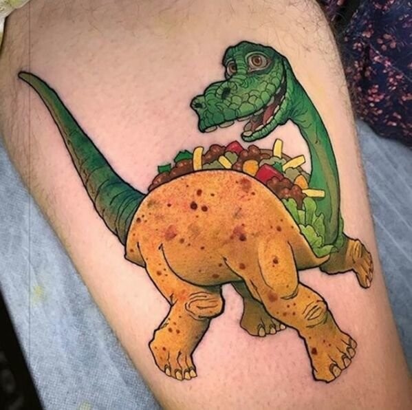 Аппетитный динозавр