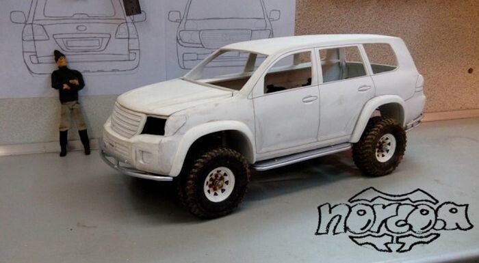 Внедорожник Toyota Land Cruiser 200 своими руками