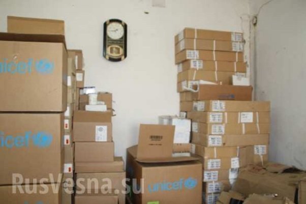 В Сирии найден подземный медцентр боевиков со складом лекарств от UNISEF