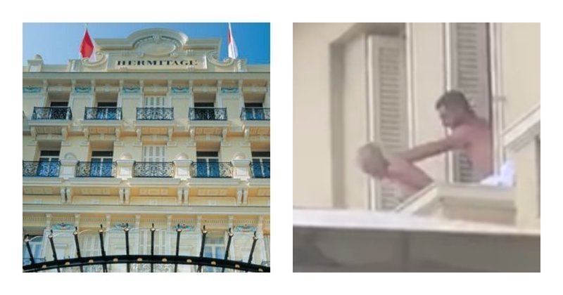 Пару любовников застукали за сексом на балконе в Монако: видео