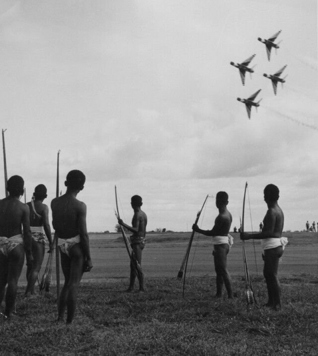 Пилотажная группа "Thunderbird", Филиппины, 1959
