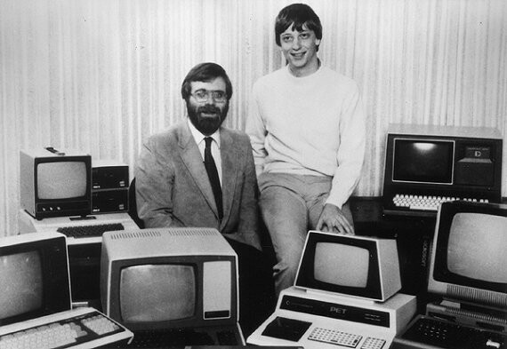 MicroSoft — Билл Гейтс и Пол Аллен