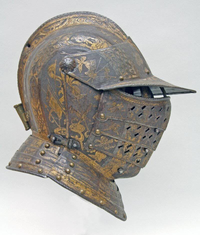 История боевых шлемов в Западной Европе: от раннего средневековья до раннего Нового времени