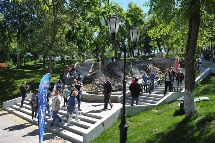 Струковский сад открылся в Самаре после реконструкции
