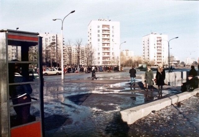 Проспект Ветеранов в Питере.