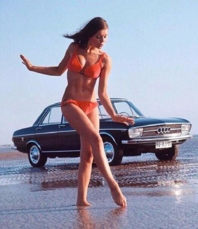 Реклама Audi, 1970-е.