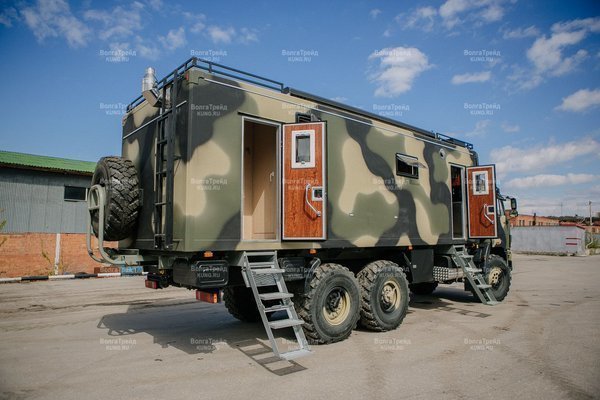 Русский дом на колесах Премиум класса на базе КАМАЗ-43118