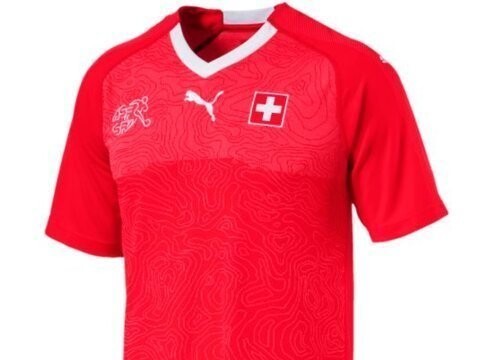 Форма для домашних матчей сборной Швейцарии