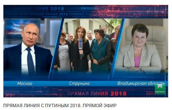 Владимирского губернатора Орлову поймали на лжи во время прямой линии с Путиным