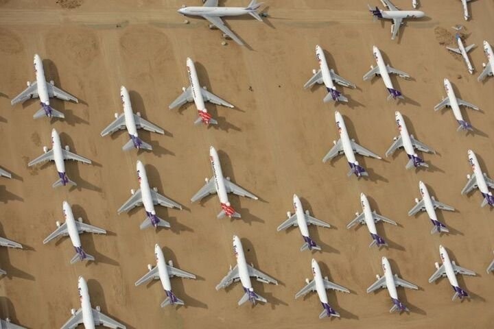 Кладбище гражданских самолетов