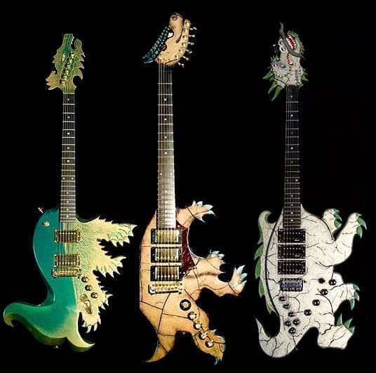Сумасшедшие гитары для сумасшедших гитаристов