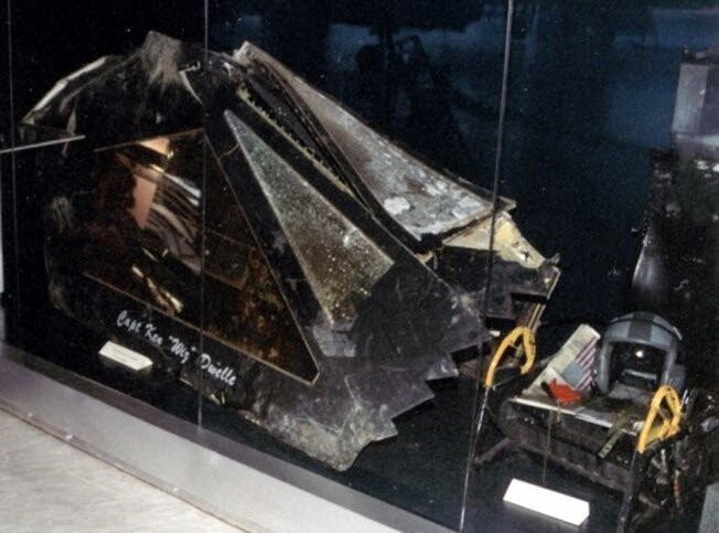 Белградский аэрокосмический музей является домом для обломков единственного известного F-117, который будет сбит враждебным огнем. Самолет был потерян во время воздушной кампании НАТО в Косово в 1999 году.