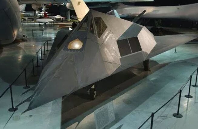 F-117 на выставке в музее ВВС США в Дейтоне, штат Огайо