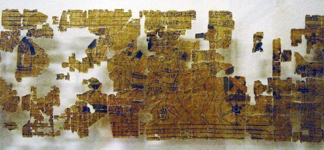 Современное состояние Туринского эротического папируса