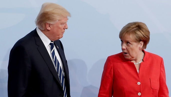 Меркель возмутилась поведением Трампа