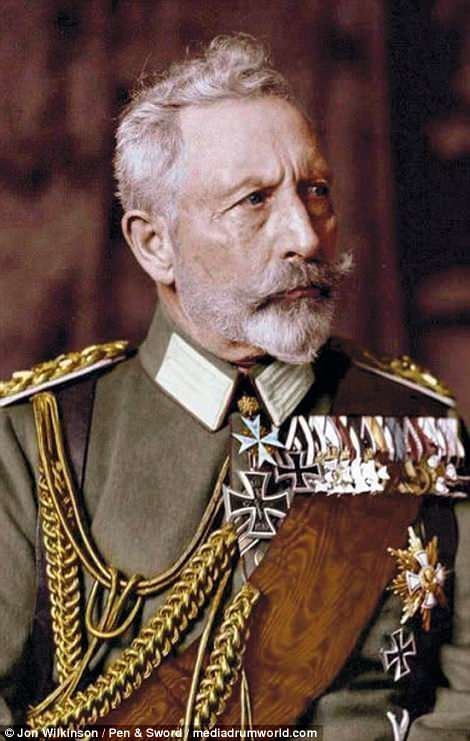 Портрет императора Вильгельма II, ставшего последним германским императором