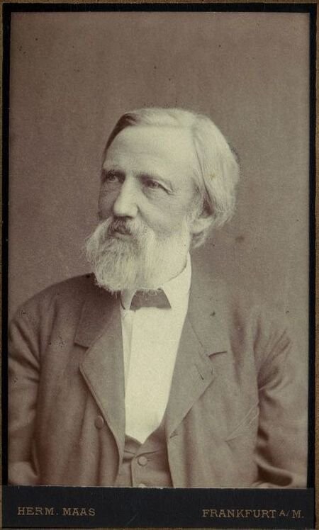 Генрих Гофман, немецкий психиатр, автор детских книг, 1880 год.