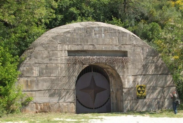 19. Антиатомный бункер для канцелярии в 35 км от Рима
