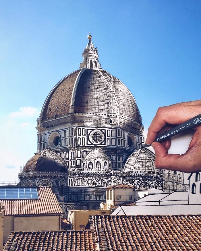 Итальянский художник создает новую географию впечатлений